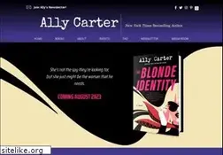 Sites similar to allycarter.com
