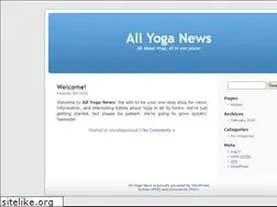 Sites similar to allyoganews.com