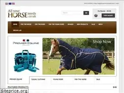Sites similar to allyourhorseneeds.co.uk