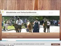 Sites similar to almabtriebe.de