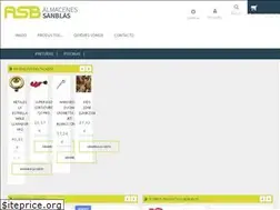 Sites similar to almacenessanblas.com