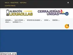 Sites similar to almacenlicuaollas.com