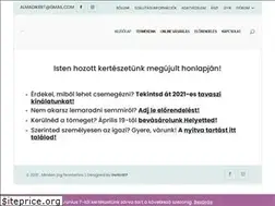 Sites similar to almadikert.hu