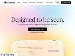 Sites similar to almanac.io