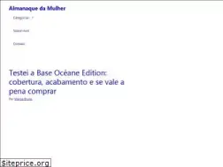Sites similar to almanaquedamulher.com