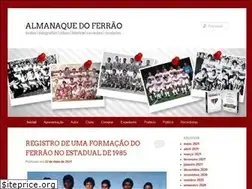 Sites similar to almanaquedoferrao.net