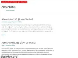 Sites similar to almanbahisegir.com