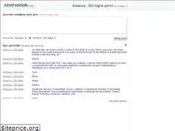 Sites similar to almanca-auto.cevirsozluk.com