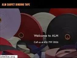Sites similar to almcarpetbindingtape.com
