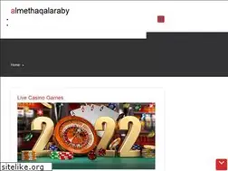 Sites similar to almethaqalaraby.net