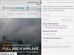 Sites similar to almonddental.com
