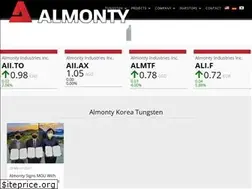 Sites similar to almonty.com