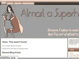 Sites similar to almostasuperhero.com