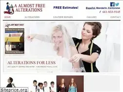 Sites similar to almostfreealterations.com