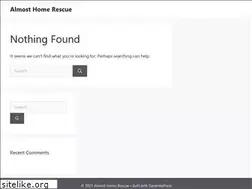 Sites similar to almosthomerescue.org