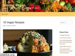Sites similar to almostvegan.com