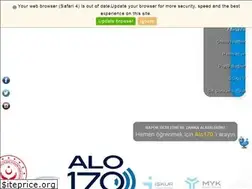 Sites similar to alo170.gov.tr