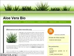 Sites similar to aloe-vera-bio.org