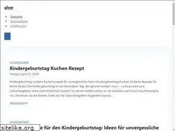 Sites similar to aloevera2004.de