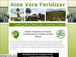 Sites similar to aloeverafertilizer.com