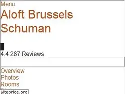 Sites similar to aloftbrussels.com