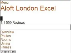 Sites similar to aloftlondonexcel.com