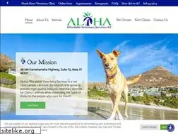 Sites similar to alohaaffordablevet.com