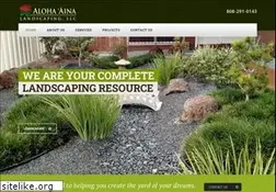 Sites similar to alohaainalandscapingllc.com