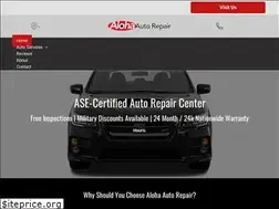 Sites similar to alohaautorepair1.com