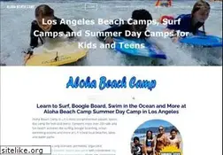 Sites similar to alohabeachcamp.com
