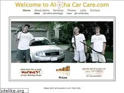 Sites similar to alohacarcare.com
