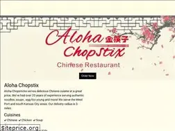 Sites similar to alohachopstix.com