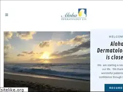 Sites similar to alohaderm.com
