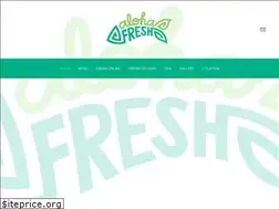Sites similar to alohafreshpoke.com