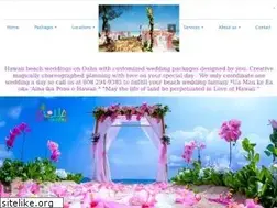 Sites similar to alohaislandweddings.com
