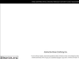 Sites similar to alohakeakuaclothing.com
