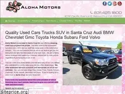 Sites similar to alohamotors.net