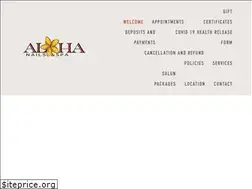 Sites similar to alohanailsspa.com