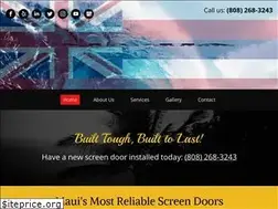 Sites similar to alohascreendoors.com