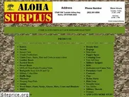 Sites similar to alohasurplus.com