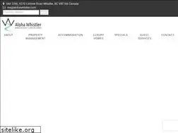 Sites similar to alohawhistler.com