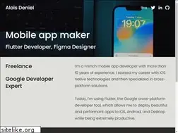 Sites similar to aloisdeniel.github.io