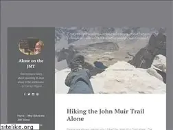 Sites similar to aloneonthejmt.com