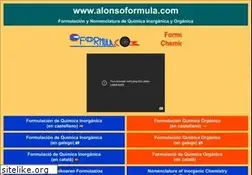 Sites similar to alonsoformula.com