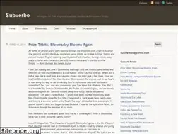 Sites similar to alonzosubverbo.wordpress.com