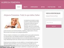 Sites similar to alopecia-femenina.net