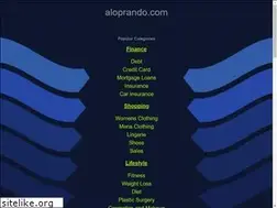 Sites similar to aloprando.com