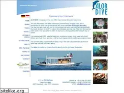 Sites similar to alor-dive.com