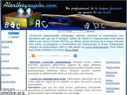 Sites similar to alorthographe.com