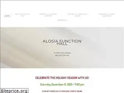 Sites similar to alosiafunctionhall.com